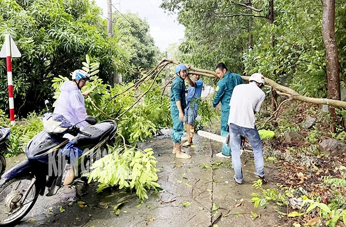 Kiên Hải: Thiệt hại hơn 700 triệu đồng do thiên tai 